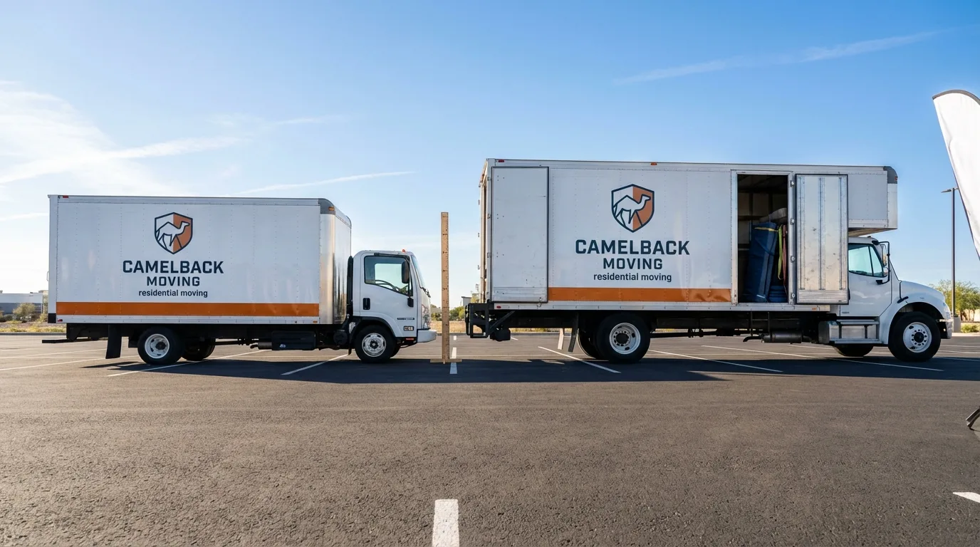 Moving truck size capacity guide in McKeesport